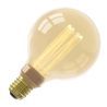 Calex | Filament LED | Grand modèle E27 | Globe G95 | Or | 3,5W