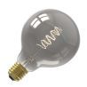 Calex | Filament LED | Ampoule E27 | G95 | Titane | 4W
