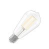 Calex | Filament LED | Grande douille E27 | ST64 Rustique | Lumineux | 4.5W