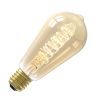 Calex | LED filament | Grote fitting E27 | ST64 Rustiek | Goud | 5.5W | 3-step dimming Calex | LED filament | Grote fitting E27 | ST64 Rustiek | Goud | 5.5W | 3-step dimming