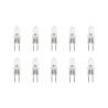 10 Ampoules halogènes à broches | GY6.35 | Claire | 11mm | 35W