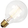 Ampoule à Filament de Carbone Globe | E27 | 40W Clair