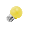 Lighto | Lampe LED | Grande douille E27 | Ampoule boule | Jaune | 45mm | 1W Lighto | Lampe LED | Grande douille E27 | Ampoule boule | Jaune | 45mm | 1W