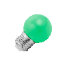 Lighto | Lampe Boule LED Plastique | E27 | 1W Vert Lighto | Lampe Boule LED Plastique | E27 | 1W Vert