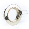 Encastré 50mm laiton ronde inclinable