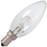 Ampoule halogène EcoClassic flamme | Petit culot E14 | Claire | 35mm | 18W