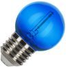 Bailey 5x Ampoule Spherique Bleu | LED Filament 0,6W | E27 Plastique