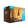 Modee | guirlande lumineuse de Noël LED | 3 x 2m | 192 lumières avec 8 niveaux de lumière | IP44 | lumière blanche chaude