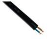 Guirlande lumineuse 2 x 1.5 mm noir néoprène par mètre