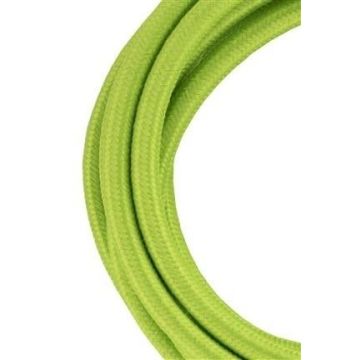 Bailey câble en tissu 2x0,75mm vert 3m