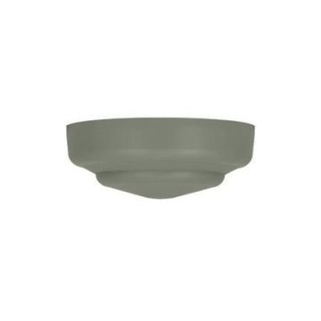 Bailey pavillon luminaire plastique petite gris ciment RAL7033
