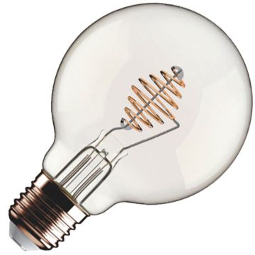 Bailey Metal Spiral | LED Ampoule Globe | E27 Dimmable | 5,5W (remplace 55W) 95mm