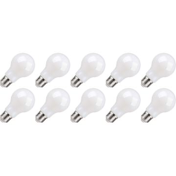 Lighto | Lampe LED | Gros culot E27 | 8W | 10 pièces