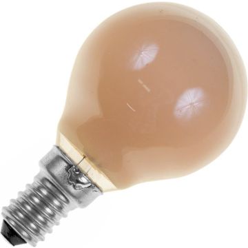 SPL | Ampoule sphérique à incandescence | Petit culot E14 | Flamme | 45mm | 28W