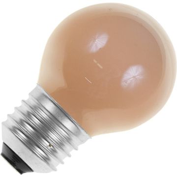 SPL | Ampoule halogène sphérique à incandescence | Gros culot E27 | Flamme | 45mm | 18W