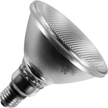 Spot halogène | Grand culot E27 | PAR38 | Mate | 124mm | 75W
