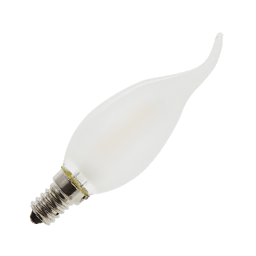 Lighto | LED Ampoule Flamme Tip | E14 | 1W (remplace 10W)