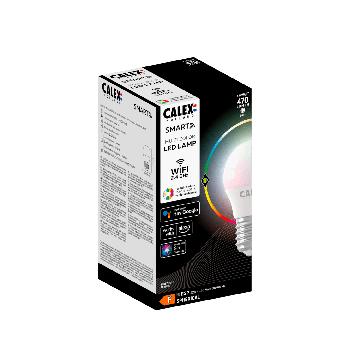 Calex | Smart | E27 | Globe | G125 | RGB | 5.5W | Control app