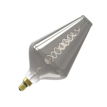 Calex | Vienne | Titane | Filament double spirale | 6W | Douille E27