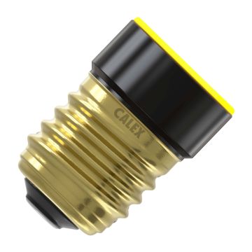 Calex | LED filament | Grote fitting E27 | Mini Light | Zwarte ring | 3.5W | 3-step dimming