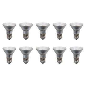 10x Halogène réflecteur 230V PAR20 spot 50W E27 10°