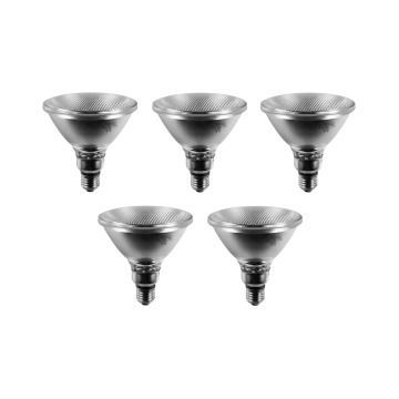 5x Ampoule à Incandescence Réflecteur | PAR38 Flood E27 | 120W Dépolie