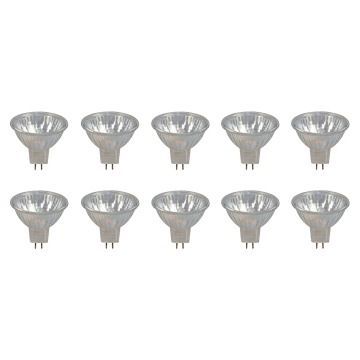 10x Réflecteur halogène 12V 50W GU5,3 50mm