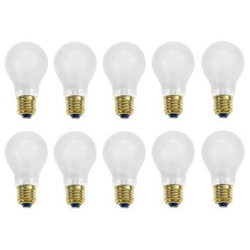 10x Ampoule à Incandescence | E27 | 150W Dépolie