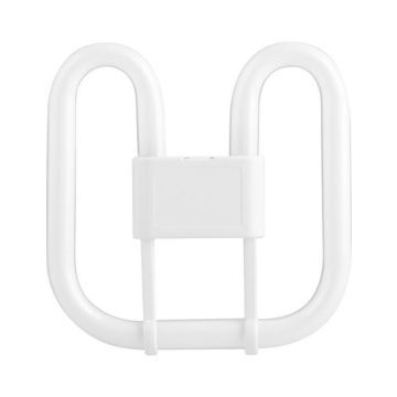 SPL | Ampoule fluocompacte Biax 2D | Blanc Chaud Extra | 4 broches | 2700K | 21W