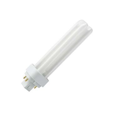 PL-C | G24Q-2 | 18W | 827 Blanc très chaud | Opale | 4-pins