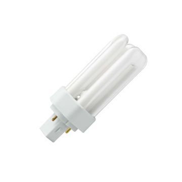 PL-T | GX24D-2 | 18W | 827 Blanc très chaud | Opale | 2-pins