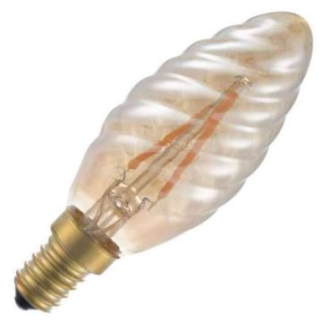 SPL | LED Flamme Torsadée | E14  | 1.5W Dimmable