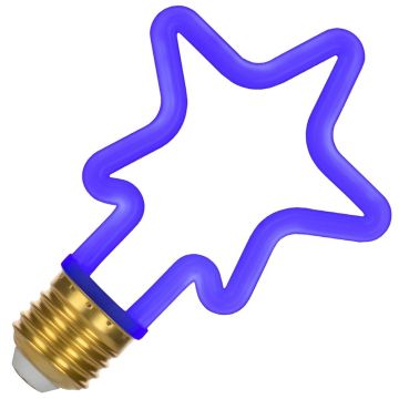 Bailey LED Ampoule Neon | Etoile Bleu | 4W E27