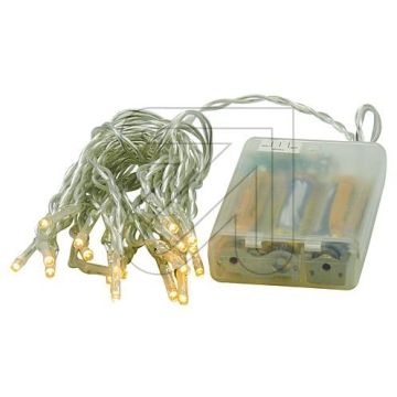 EGB LED strand 20 lumières de Noël avec minuterie sur piles pour l'intérieur