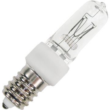Ampoule halogène | Halolux | Petit culot E14 | Clair | 14mm | 130W