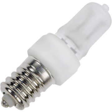Ampoule halogène | Halolux | Petit culot E14 | Mate | 14mm | 200W