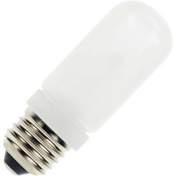 Ampoule halogène | Halolux | Grand culot E27 | Tube halogène | Mate | 32mm | 60W