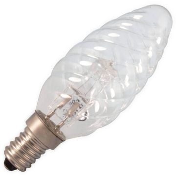 Ampoule halogène EcoClassic flamme | Petit culot E14 | Claire | 35mm | 42W