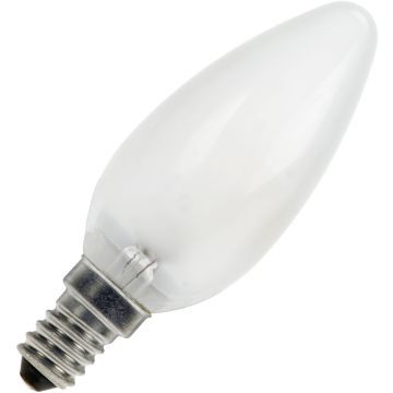 Ampoule à Incandescence Flamme | Petite Culot E14 | 60W Dépolie