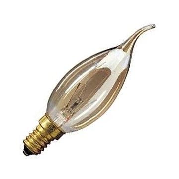 Ampoule à Incandescence Flamme à Pointe | Petite Culot E14 | 25W Or