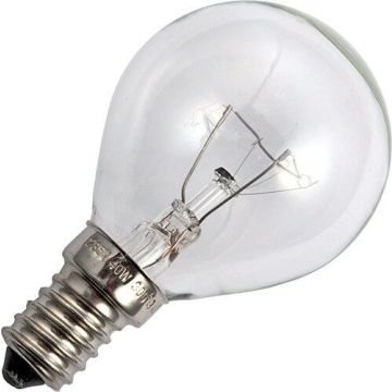 Ampoule à Incandescence Sphérique Pour Four | Petite Culot E14 | 40W Clair