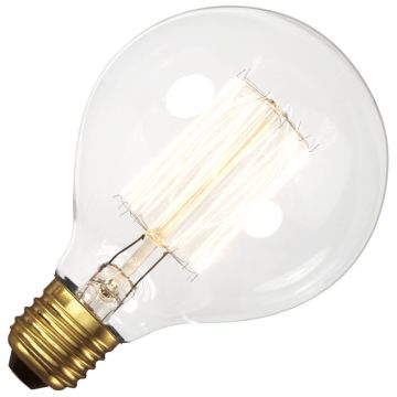 Ampoule à Filament de Carbone Globe | E27 | 60W Clair