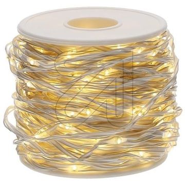 Noël wireled a rouleau 25m avec 500 ampoules LED blanc