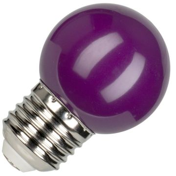 Bailey Ampoule Spherique Violet | LED Filament 1W | E27 Plastique