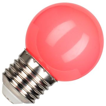 Bailey Ampoule Spherique Rouge | LED Filament 1W | E27 Plastique