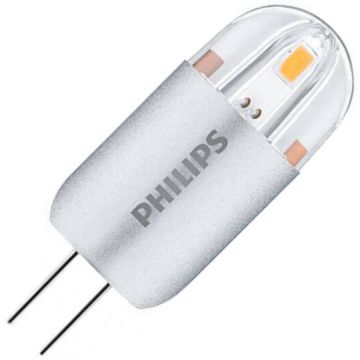 Philips | LED Ampoule à Broches 12V | G4 | 0,9W (remplace 10W)
