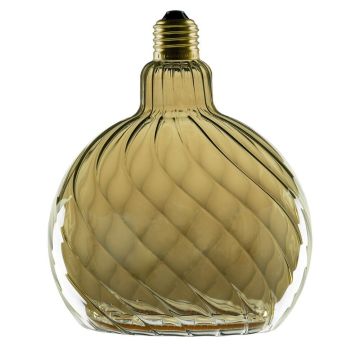 Segula Floating LED | Smokey Twisted | Ampoule Globe | E27 6W | 150mm