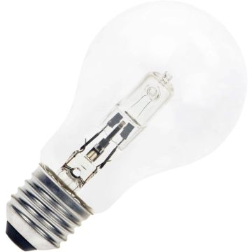 Ampoule halogène standard EcoClassic | Gros culot E27 | 55mm | 20W | 170 Lumens | 1500 heures | Dimmable