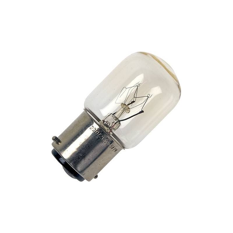 Ampoule à incandescence sphérique claire - B22 (baïonnette) - 15W