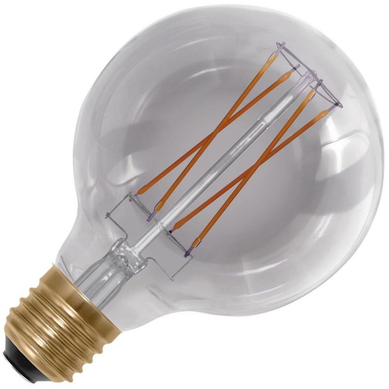Segula LED Ampoule Globe E27 Dimmable 6W (remplace 25W) mm Verre fumé